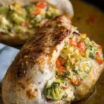Broccoli Cheese Stuffed Chicken Breast 4 Broccoli Cheese Stuffed Chicken Breast