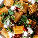 Spicy Calabrian Chile and Burrata Pasta with Peas 4 Spicy Calabrian Chile and Burrata Pasta with Peas