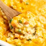 Creamy Cheesy Chicken and Rice Bake 4 Creamy Cheesy Chicken and Rice Bake