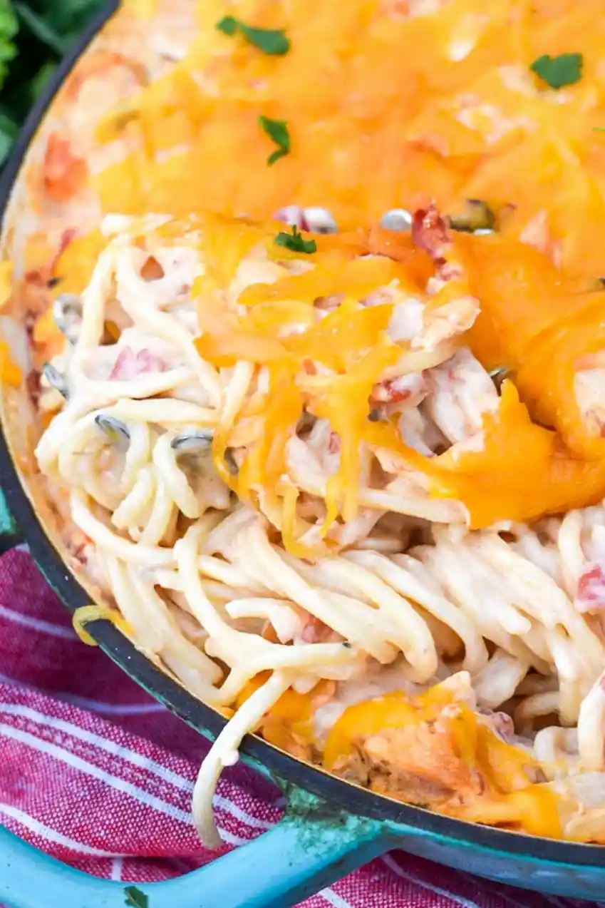 Cheesy Mexican Chicken Spaghetti 3 Recipe image