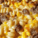 Creamy Ranch Beef and Rotini Pasta Bake 4 Creamy Ranch Beef and Rotini Pasta Bake