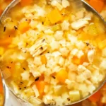 Homemade Chicken and Stars Soup 4 Homemade Chicken and Stars Soup