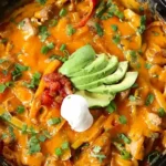 Creamy Chicken Fajita Bake 4 Creamy Chicken Fajita Bake