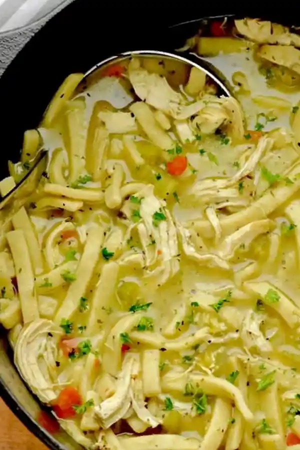 Hearty Homemade Chicken Noodle Soup 3 Recipe image