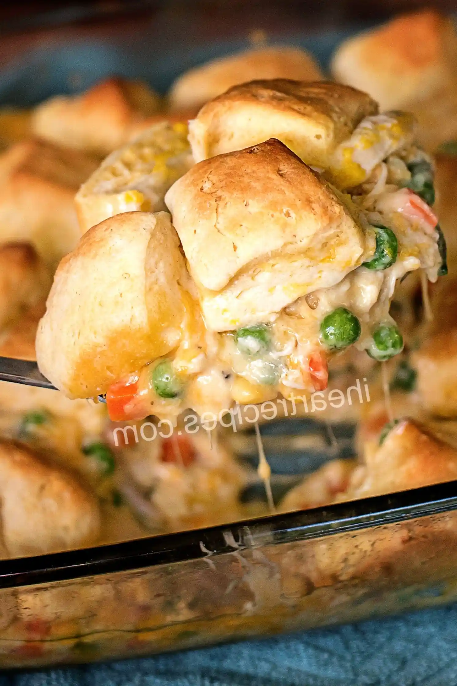 Easy Chicken Pot Pie with Biscuit Topping 3 Recipe image