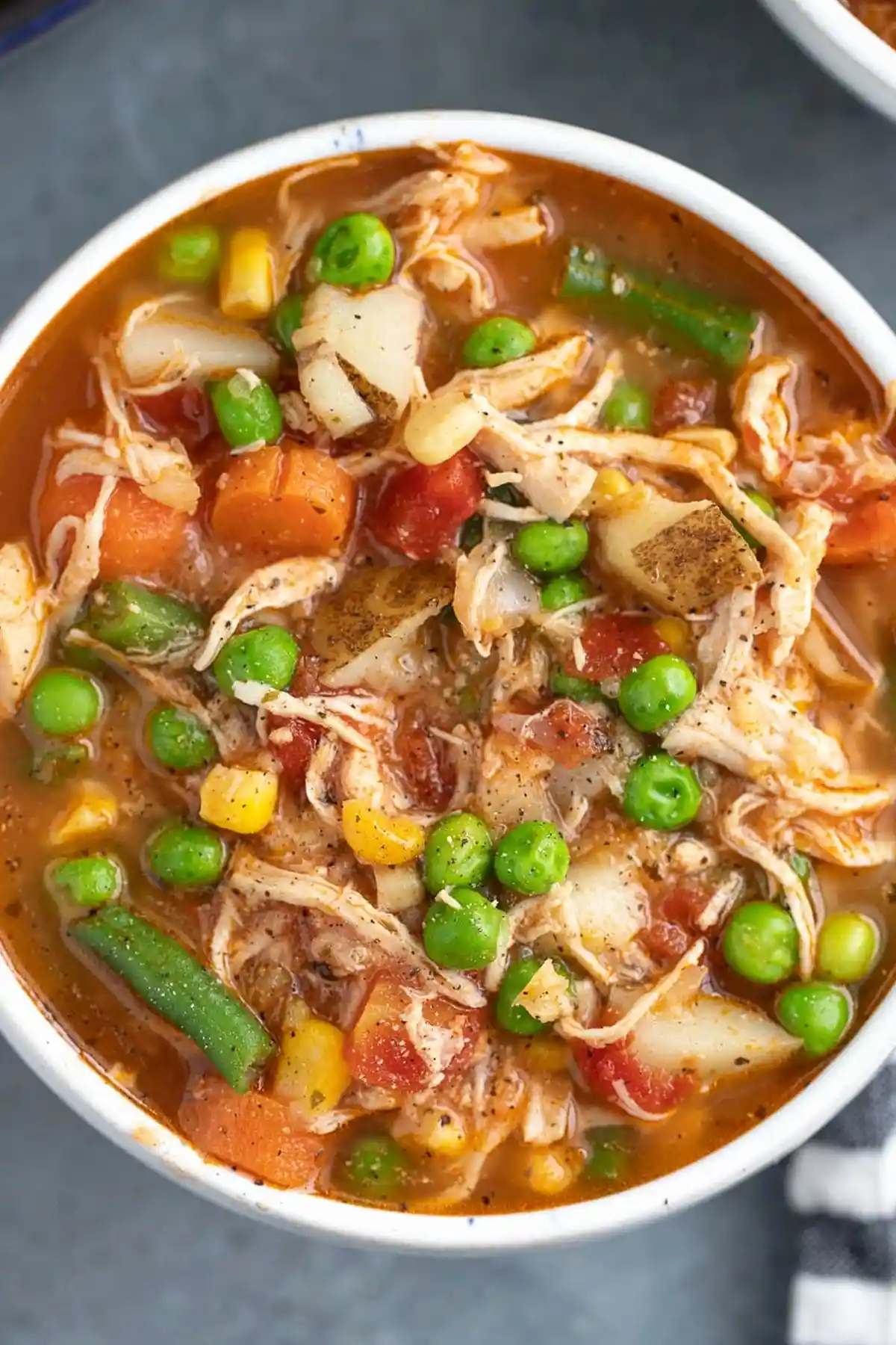 Old Fashioned Chicken Vegetable Soup 3 Recipe image