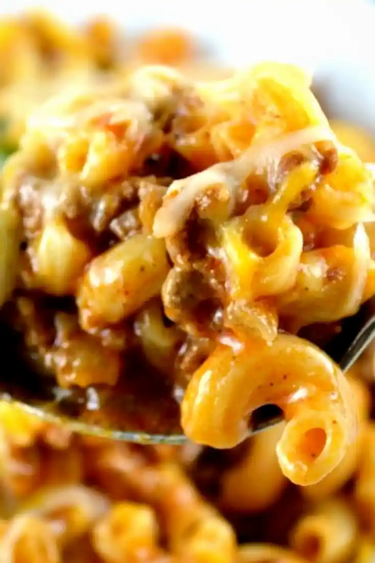 One-Pot Cheesy Chili Macaroni 3 Recipe image