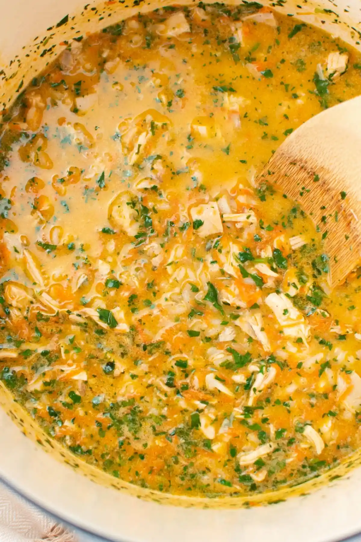 Creamy Coconut Cilantro Chicken Soup 3 Recipe image