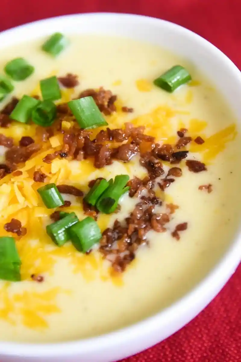 Copycat Longhorn Steakhouse Loaded Potato Soup 3 Recipe image