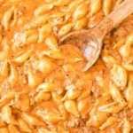 Creamy Beef and Shells Pasta 4 Creamy Beef and Shells Pasta