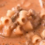 Creamy Beef and Tomato Noodle Soup 4 Creamy Beef and Tomato Noodle Soup