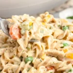 Creamy Chicken Pot Pie Pasta 4 Creamy Chicken Pot Pie Pasta