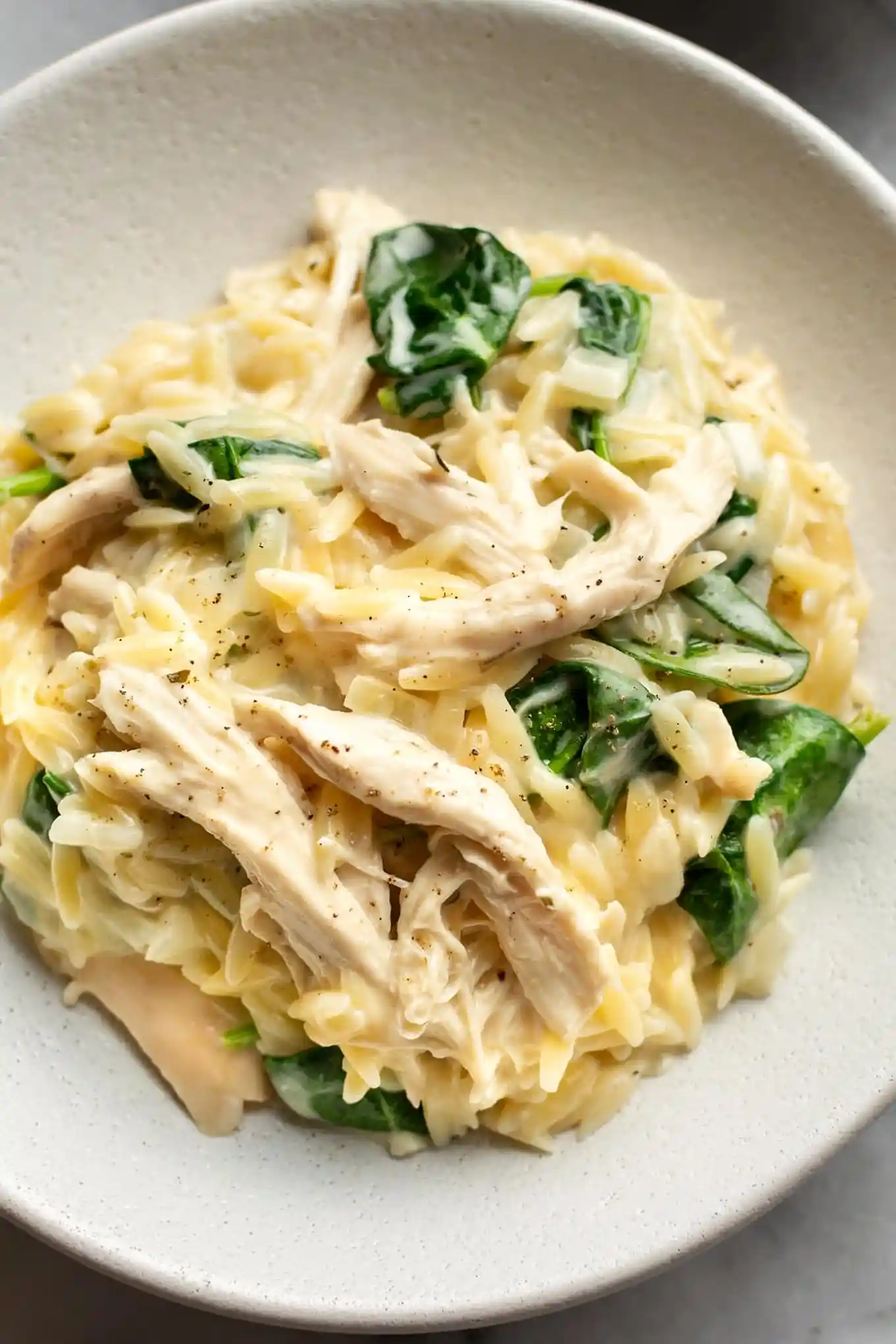 Creamy Lemon Chicken Orzo 3 Recipe image