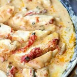 Creamy Tomato Basil Chicken with Parmesan Sauce 4 Creamy Tomato Basil Chicken with Parmesan Sauce