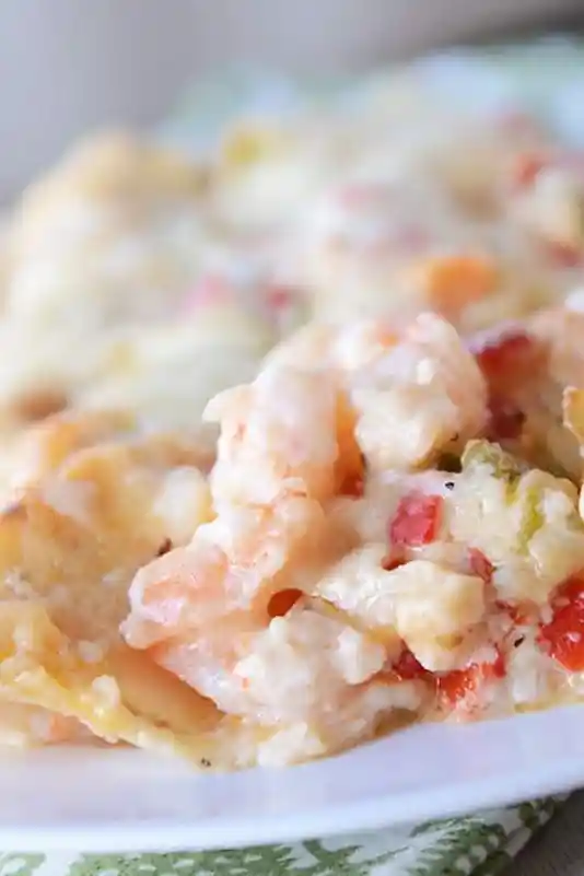 Creamy White Sauce Shrimp Enchiladas 3 Recipe image