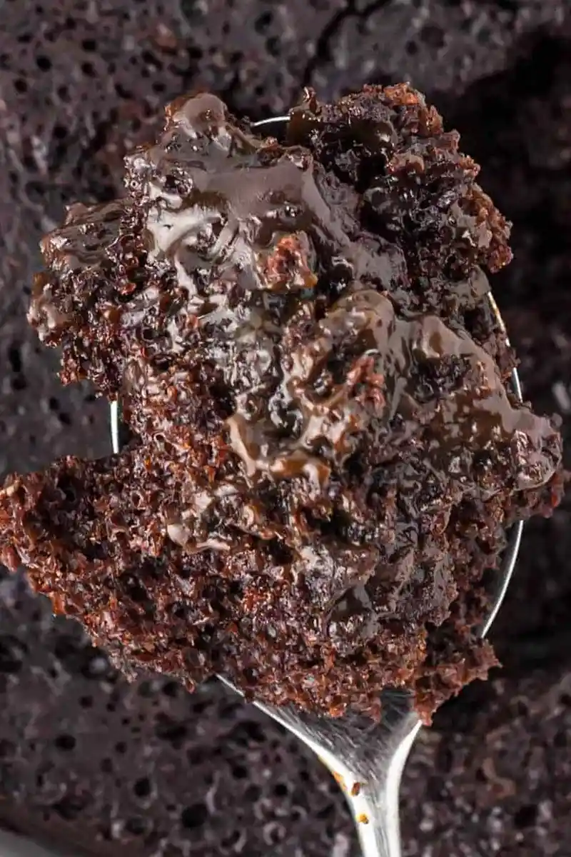 Slow Cooker Molten Chocolate Lava Cake 3 Recipe image