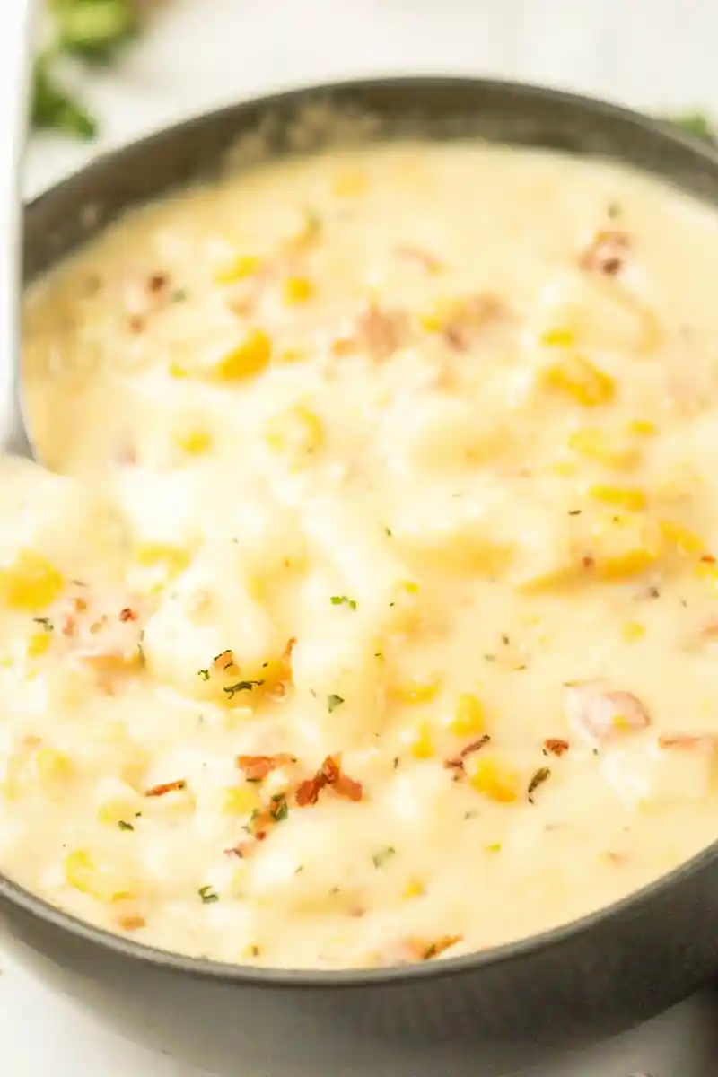 Slow Cooker Creamy Corn Chowder 3 Recipe image