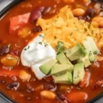 Crock Pot Vegetarian Chili Recipe 4 Crock Pot Vegetarian Chili Recipe