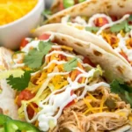 Easy Slow Cooker Shredded Chicken Tacos 4 Easy Slow Cooker Shredded Chicken Tacos