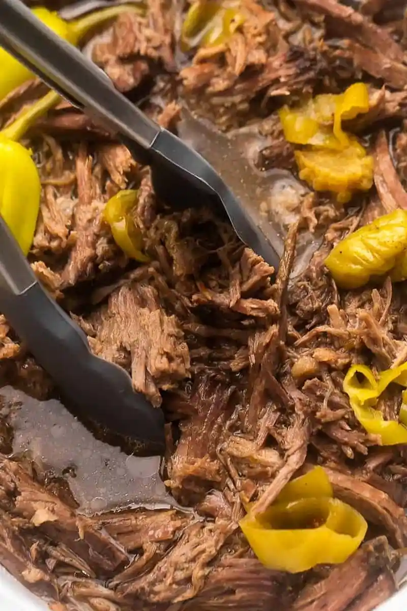 Slow Cooker Italian Beef Sandwiches 3 Recipe image
