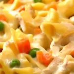 Creamy Chicken Noodle Casserole 4 Creamy Chicken Noodle Casserole