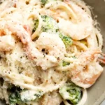 Creamy Garlic Shrimp and Broccoli Pasta 4 Creamy Garlic Shrimp and Broccoli Pasta