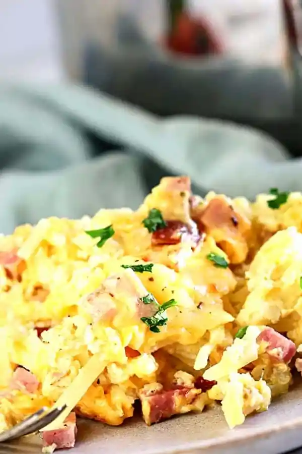 Easy Overnight Crock Pot Breakfast Casserole 3 Recipe image