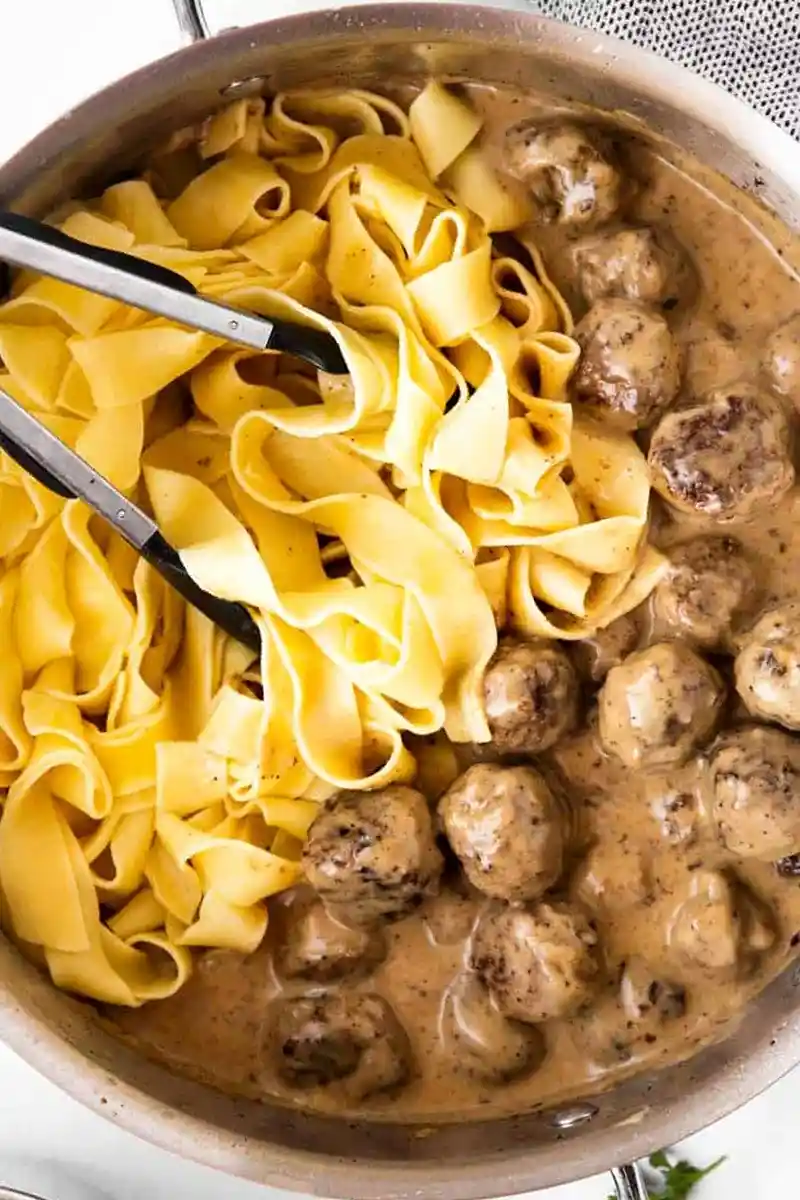 Savory Homemade Swedish Meatballs 3 Recipe image