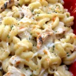 Creamy Four Cheese Chicken Pasta Bake 4 Creamy Four Cheese Chicken Pasta Bake