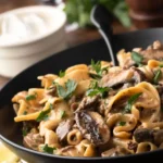 Creamy One-Pot Ground Beef Stroganoff 4 Creamy One-Pot Ground Beef Stroganoff