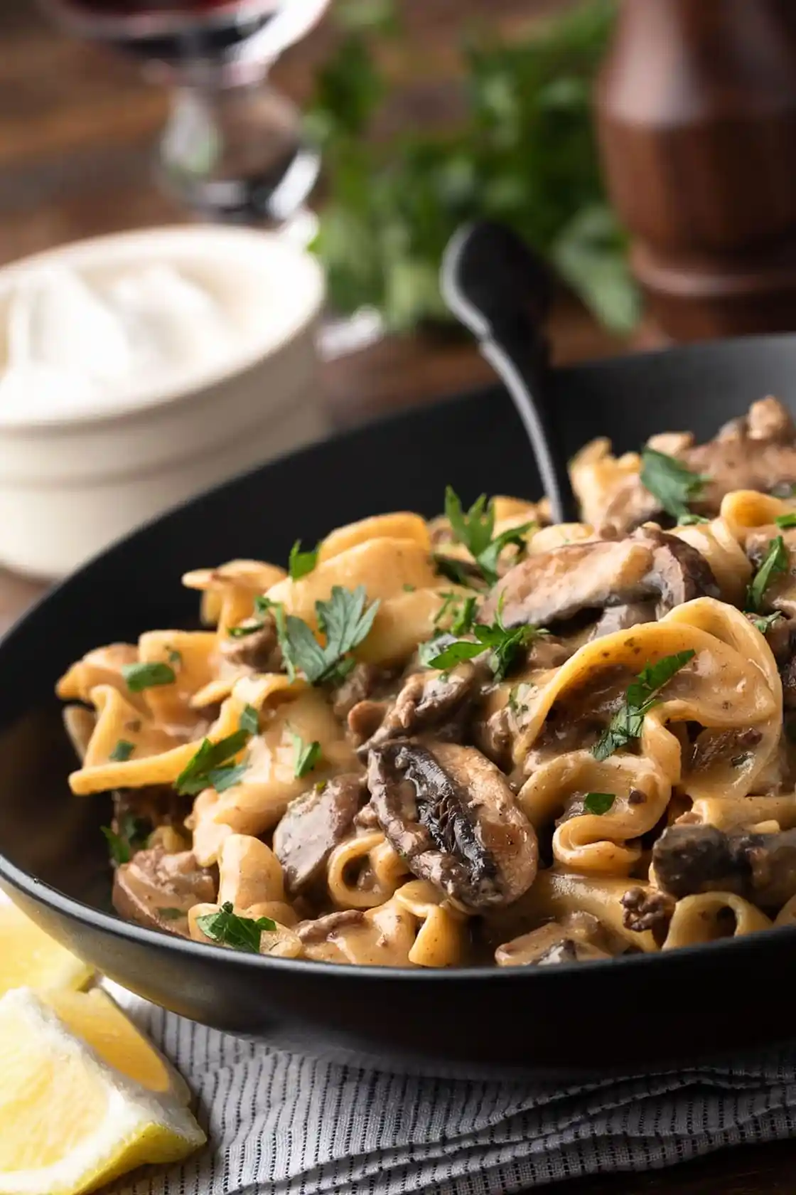 Creamy One-Pot Ground Beef Stroganoff 3 Recipe image