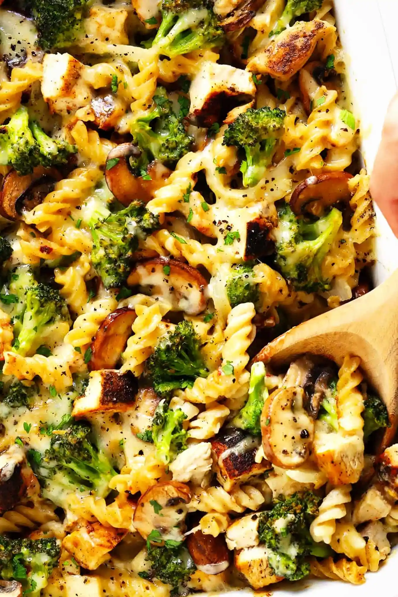 Creamy Broccoli and Chicken Bake with Mushroom Sauce 3 Recipe image