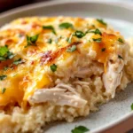 Healthy Chicken Cauliflower Rice Casserole 4 Healthy Chicken Cauliflower Rice Casserole