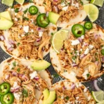 Healthy Slow Cooker Shredded Chicken Tacos 4 Healthy Slow Cooker Shredded Chicken Tacos