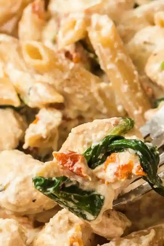 Nutritious Tuscan Chicken Pasta 3 Recipe image