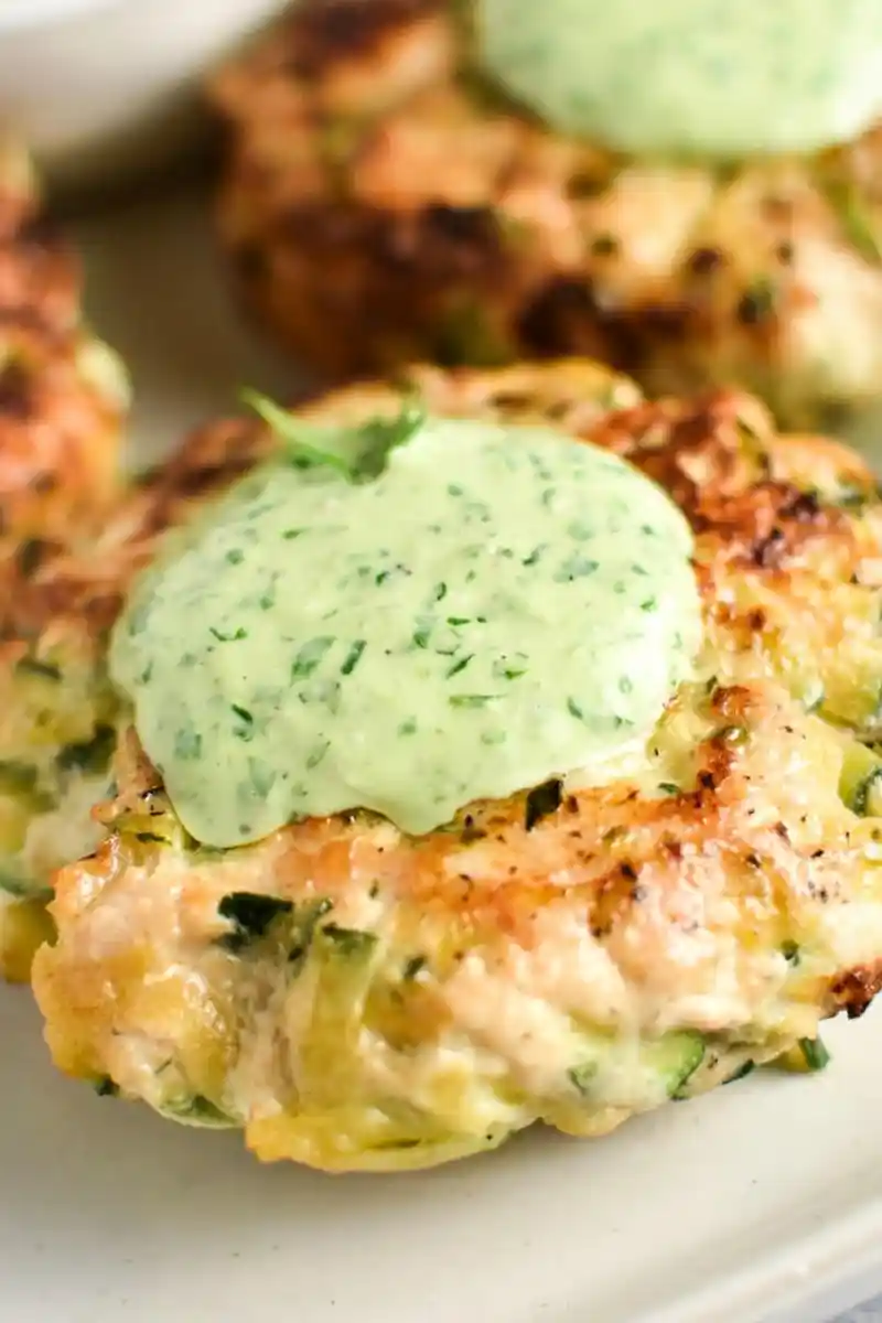 High Protein Chicken Zucchini Poppers 3 Recipe image