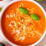 High Protein Tomato Soup with Cottage Cheese 4 High Protein Tomato Soup with Cottage Cheese