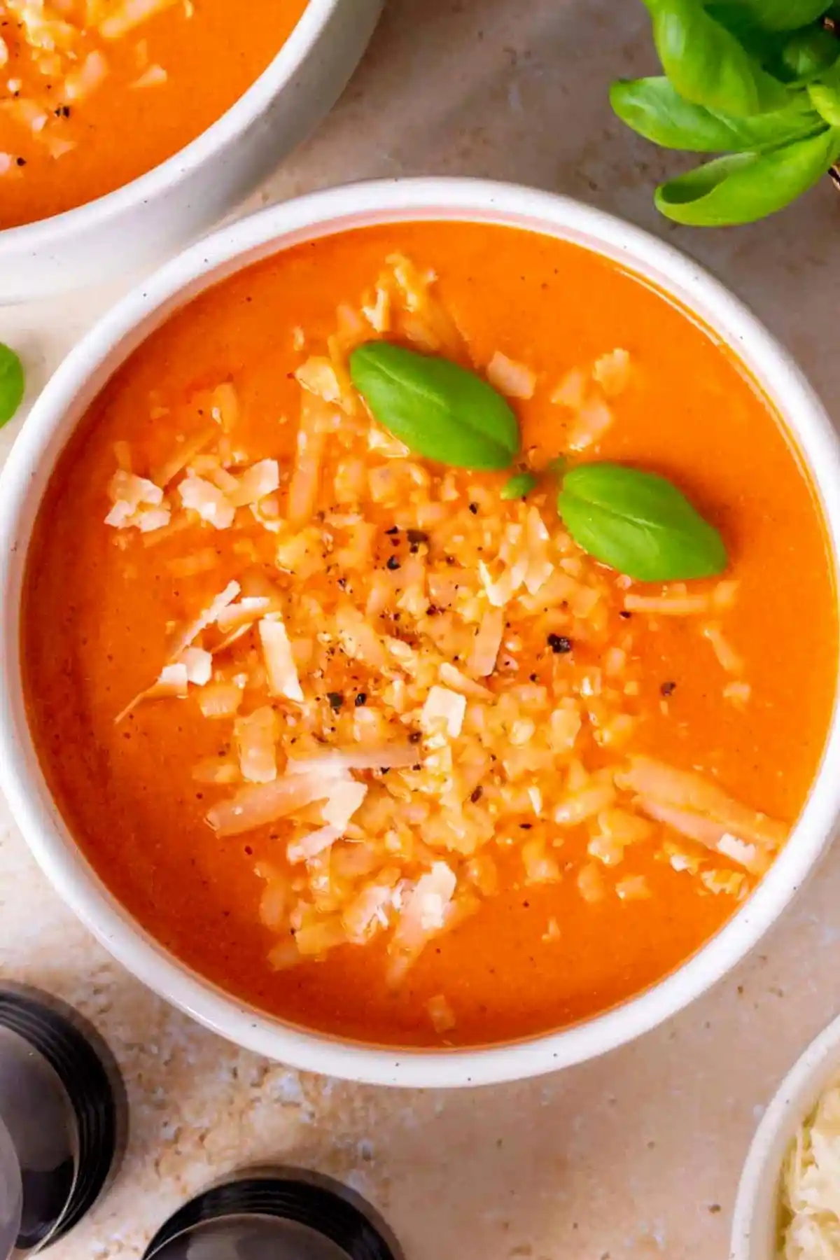 High Protein Tomato Soup with Cottage Cheese 3 Recipe image