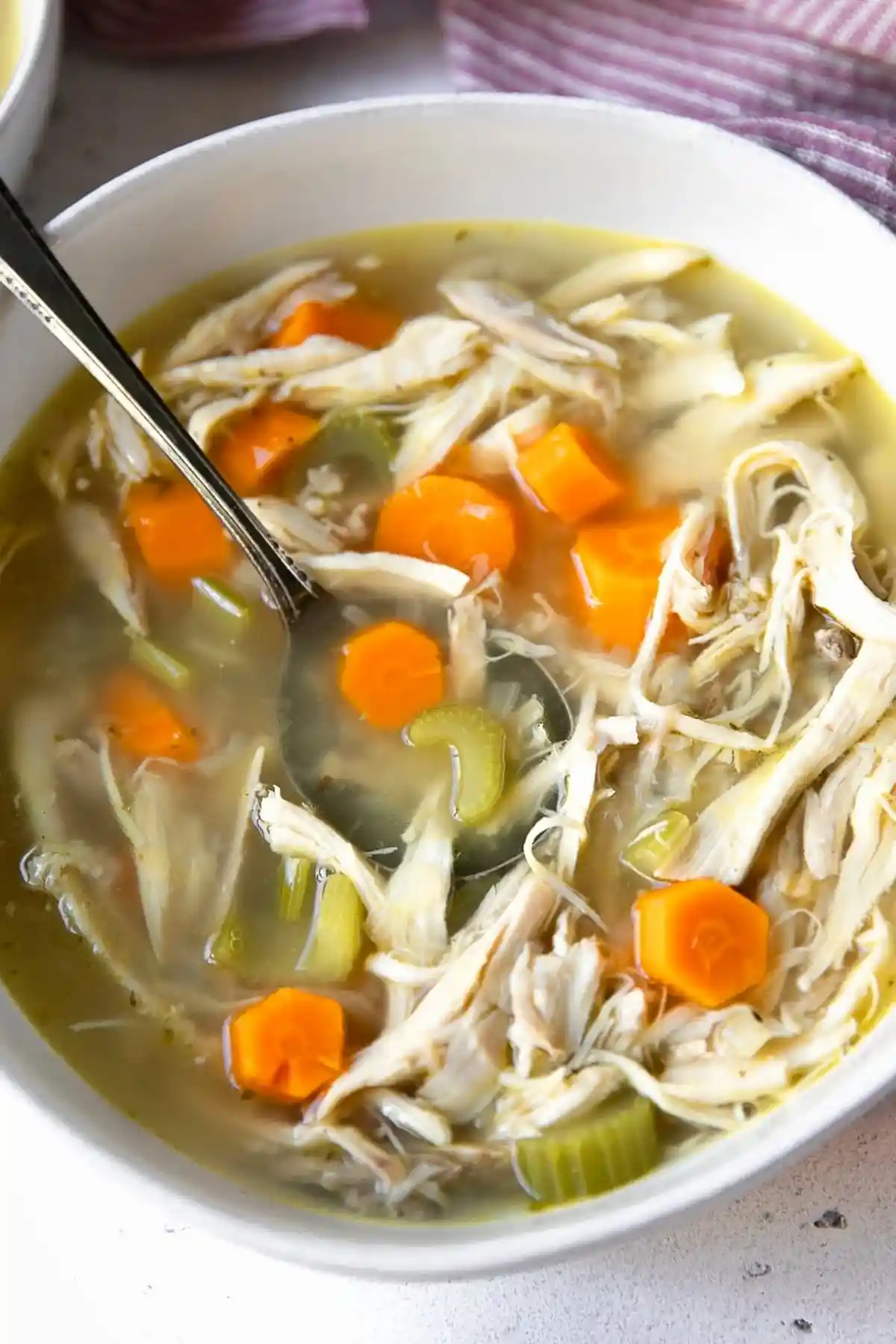 Homemade Scratch-Made Chicken Soup 3 Recipe image