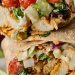 Honey Mustard Chicken Wrap 4 Honey Mustard Chicken Wrap
