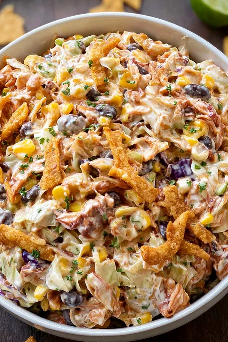 Zesty Frito Cowboy Cabbage Salad 3 Recipe image