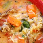 Creamy Italian Sausage and Rice Soup 4 Creamy Italian Sausage and Rice Soup