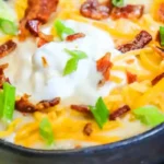 Creamy Slow Cooker Loaded Potato Soup 4 Creamy Slow Cooker Loaded Potato Soup