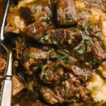 Tender Instant Pot Beef Tips with Savory Gravy 4 Tender Instant Pot Beef Tips with Savory Gravy