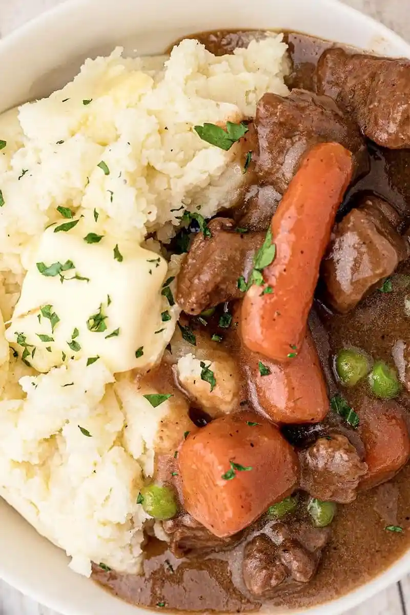 Hearty Irish Beef Stew with Mashed Potatoes 3 Recipe image
