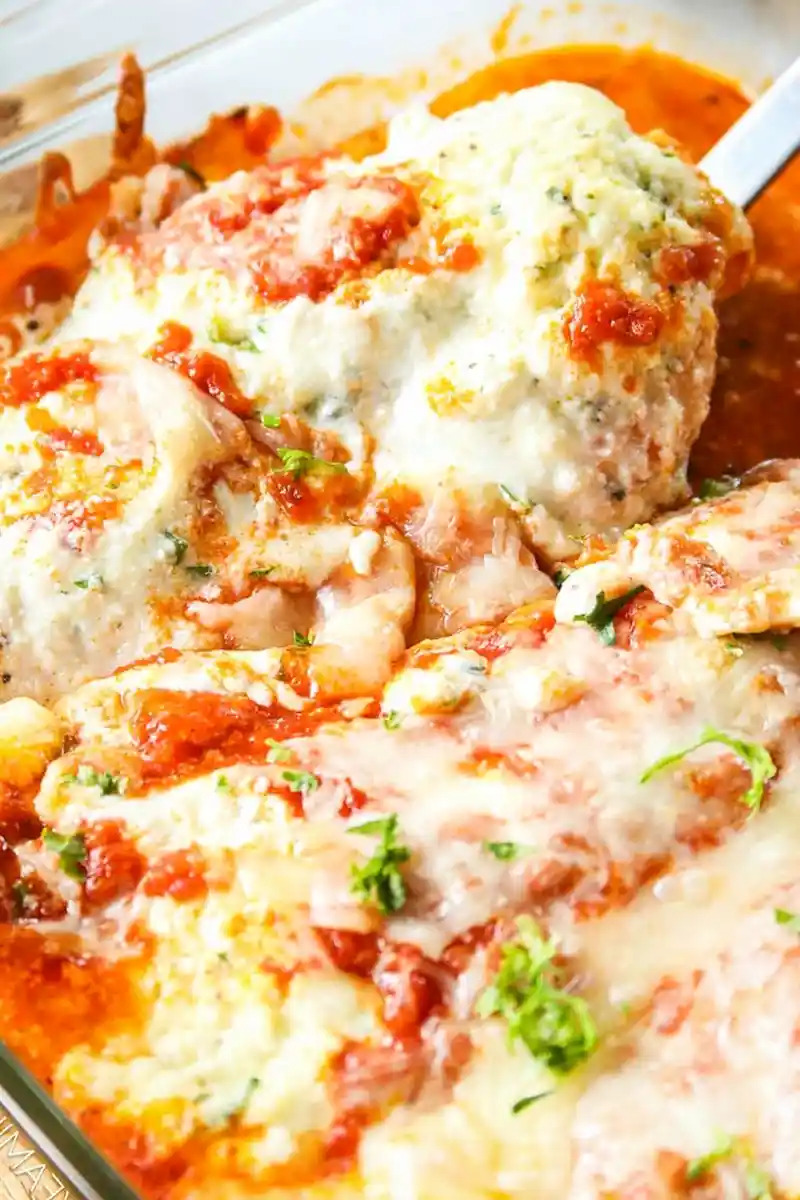 Cheesy Lasagna Chicken Bake 3 Recipe image