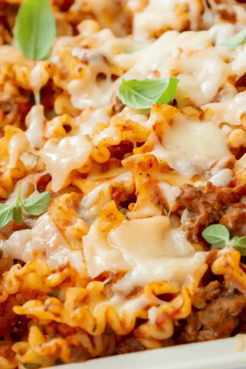 Easy Ground Beef Lasagna Casserole 3 Recipe image