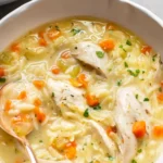 Zesty Lemon Chicken Orzo Soup 4 Hearty Lemon Chicken Orzo Soup