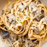 Creamy Mushroom Pasta Sauce 4 Creamy Mushroom Pasta Sauce