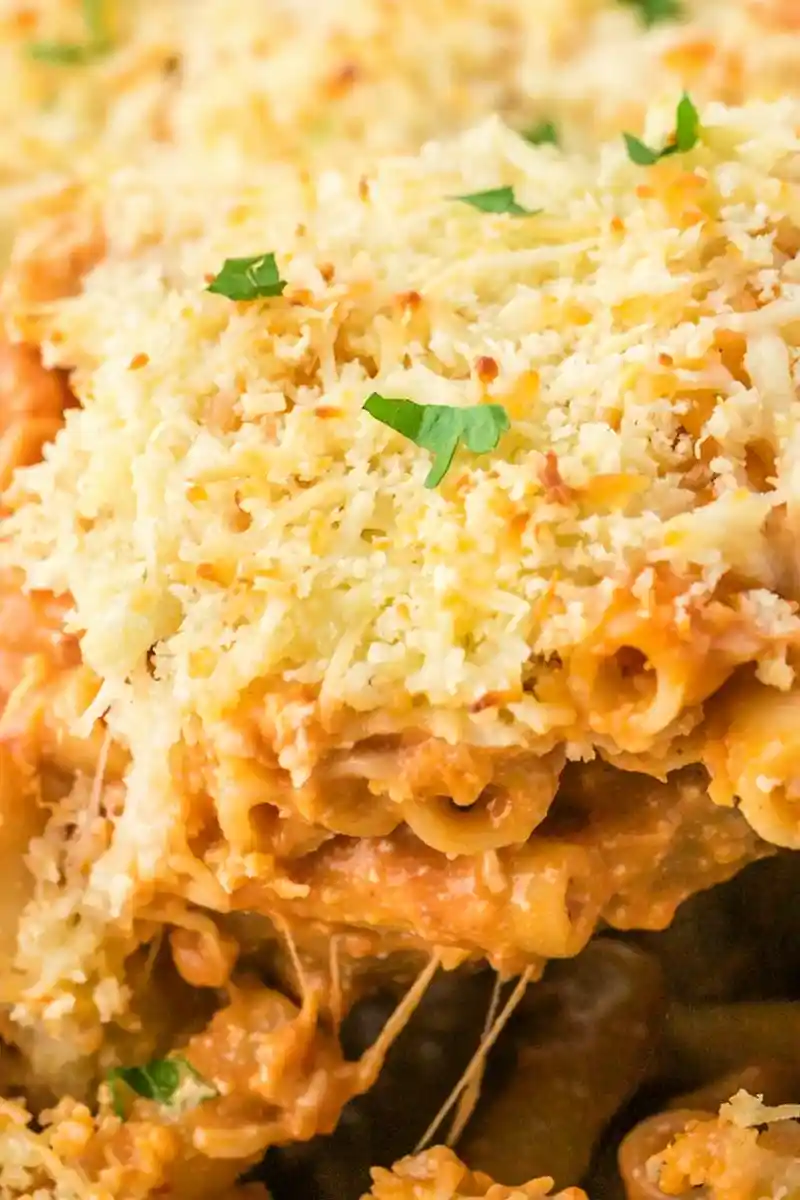 Creamy Five Cheese Baked Ziti 3 Recipe image